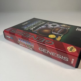 Jeopardy! Sports Edition (Sega Genesis, 1993) CIB Complete With Manual - Tested