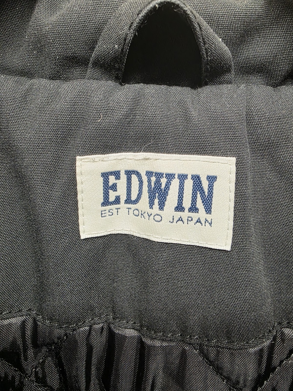 Edwin Tokyo Authentic Medium Coach Jacket Black W… - image 6