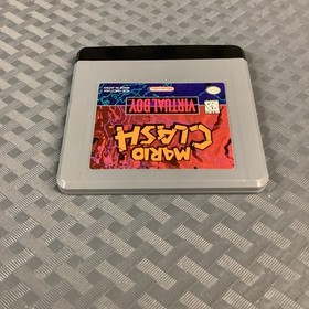 Mario Clash Game + Cover + Instruction Booklet Manual (Nintendo Virtual Boy)