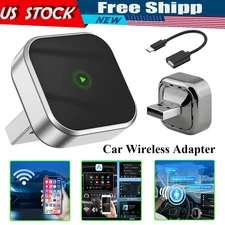 2025 USB Wireless CarPlay Adapter For iPhone Apple Wireless Dongle Plug ＆Play