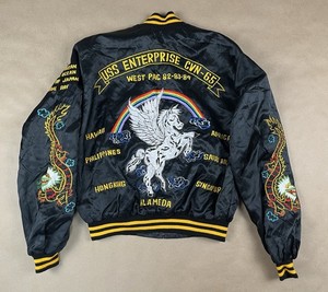 70s コリジャン WEST-PAC スーベニアジャケット ネイビー West Pac Tour Jacket - Etsy