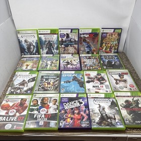 Microsoft Xbox 360 Video Game Lot Of 20 All Tested