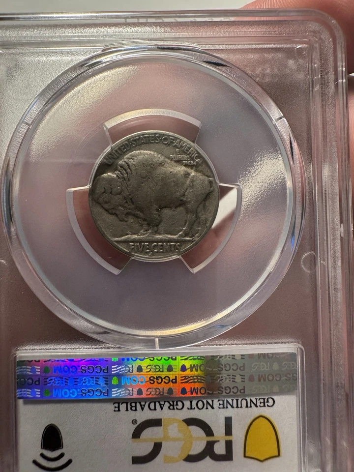 1926-S Buffalo Nickel 5¢ Key Date - PCGS F Detail “Scratched” - Image 2 of 4