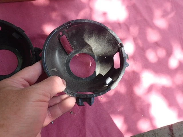 1966 Mercury headlight buckets, RH, NOS! C6MY-13008-A Monterey, Montclair - Image 4 of 4