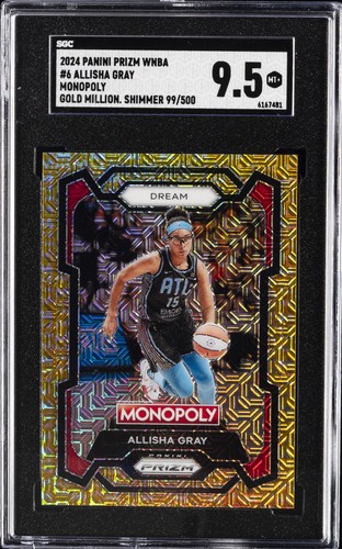 2024 Allisha Gray [Gold Shimmer] #6