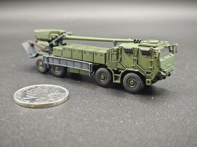3D Printed 1/144 French CAESAR self-propelled howitzer Finished Model