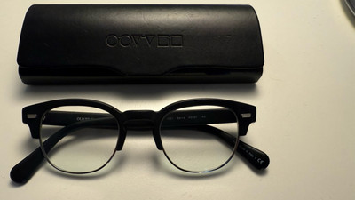 Brille Oliver Peoples Barrie OV5104 1031 mit Fensterglas und Originaletui