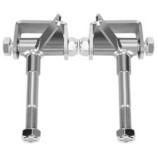 Go Kart Steering Spindle Bracket Set 5/8" Axle Long Replacement for 4-1/2"