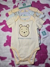 6/9 Months Winnie the Pooh 3-Pack Bodysuits - New