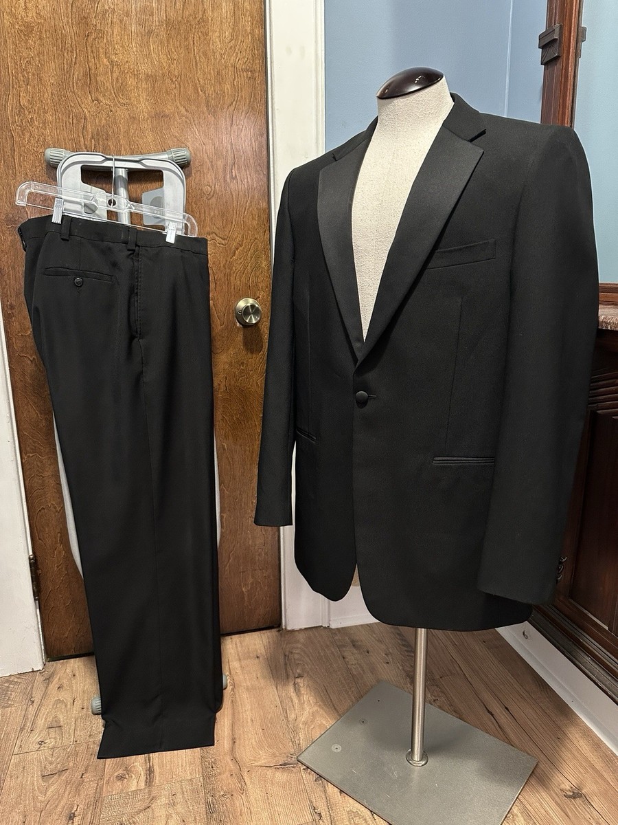 Stanley Blacker, Mens Tuxedo Dinner Jacket, 42XL W38/L34, Black | eBay