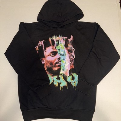 Vlone x Juice Wrld Acid Hoodie Size Medium NWOT FREE SHIPPING