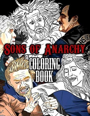 Sons Of Anarchy coloring book: American Action Crime Drama Television Series Col