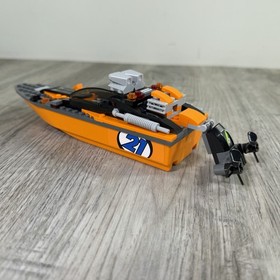 LEGO Set City: 4x4 with Powerboat 60085 100% Complete Manual Box Retired set
