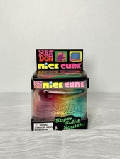 2pc NeeDoh Nice Cube Super Solid Squish Fidget Toy New In Box