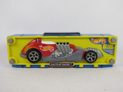 Vintage Hot Wheels 6 Car Case  Saltflat Racer -Mattel 1998-#20015-EUC