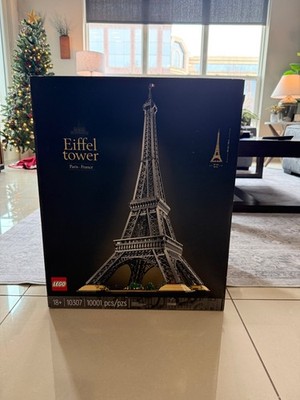 Lego Eiffel Tower 10307 Building Set 10,001 Pieces Bagged with Instructions