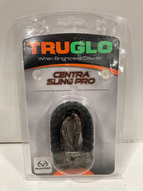 TRUGLO Centra Sling Pro, Archery Bow Wrist Sling Brown Camo TG81J