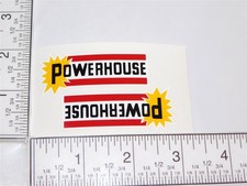 Pair Marx Powerhouse Red Stripe Logo Door Stickers MX-070