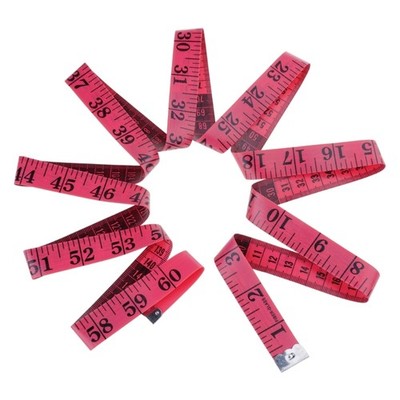 Multipurpose 60 Foot Flexible Measuring King Double Unit Scale For Sewing Body