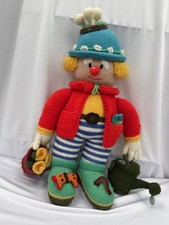 Grande articolo da esposizione Jean Greenhowe design giardiniere lavorato a mano 22" 