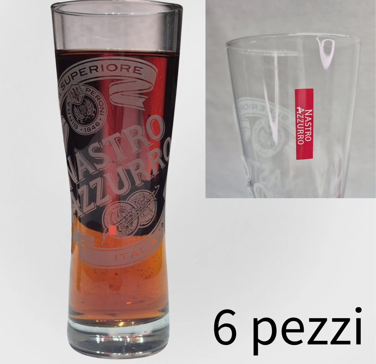 Set Di 6 Bicchieri Da Birra Frankenheim – 0,3 L – Stile Antico