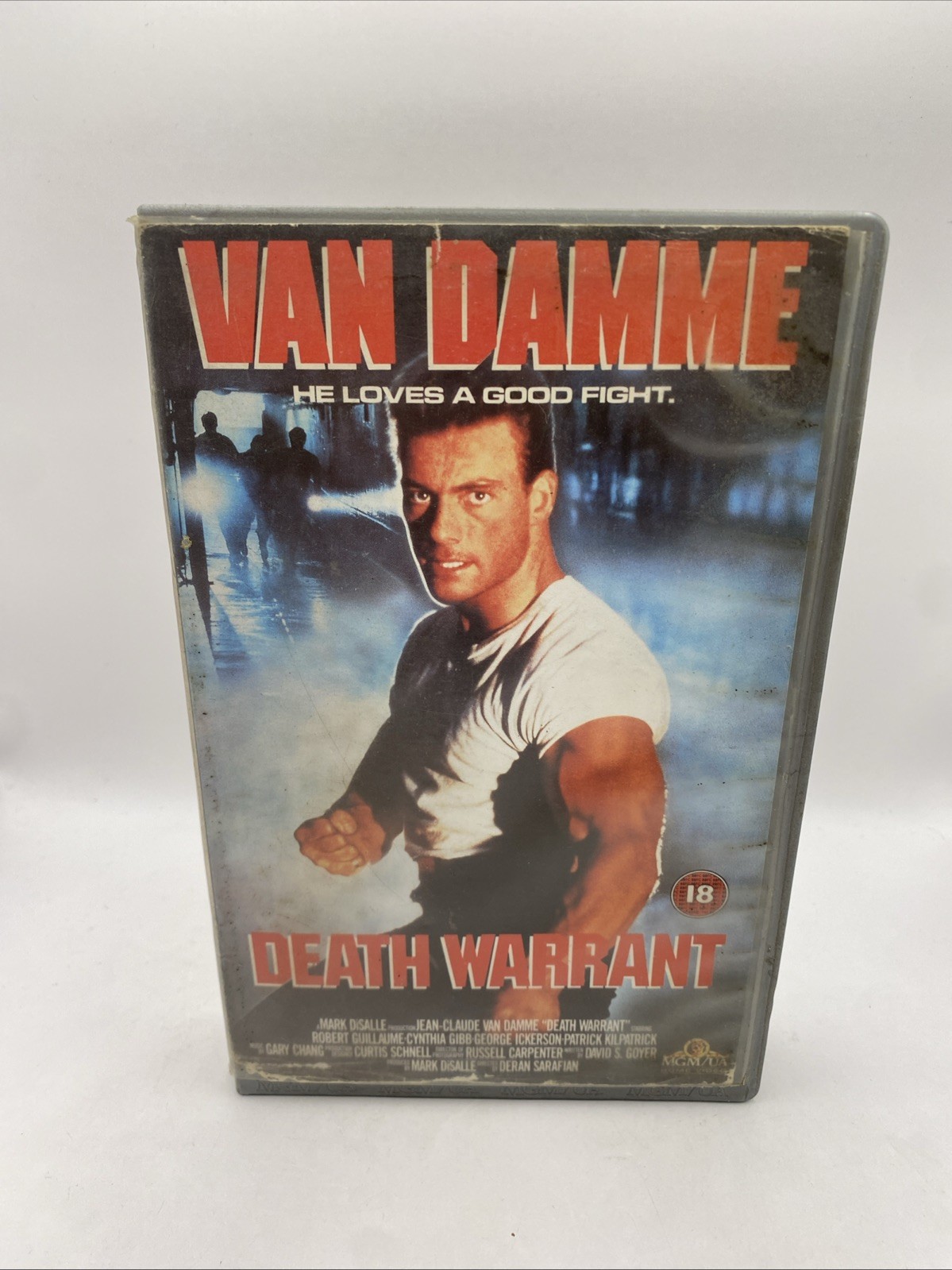 Death Warrant VHS Action Jean-Claude Van Damme Big Box VHS PAL