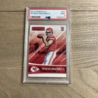 2017 Panini Rookies & Stars R&S - Patrick Mahomes - Rookie Card RC #201 - PSA 9