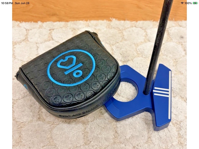 L.A.B. Lab DF3 putter 34/69 lie Blue head w/Headcover  Upgrade shaft TPT