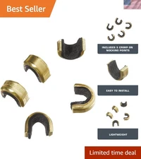 5-Pack Brass Bowstring Nock Set for Superior Accuracy in Archery Performance