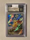 2025 Pokemon Chinese SV Promos 004 Pikachu Gem Pack CGC 10 Pristine Trading Card