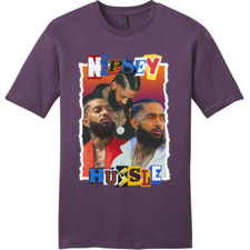 NEW Art Society x SWOD RAP GOAT RANSOM Tee Shirt EGGPLANT SM-4XLARGE MADE IN USA