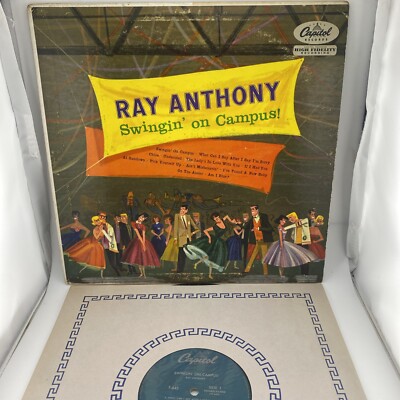 Ray Anthony: Swingin' On Campus!, Jazz Record, 1955, EXCELLENT