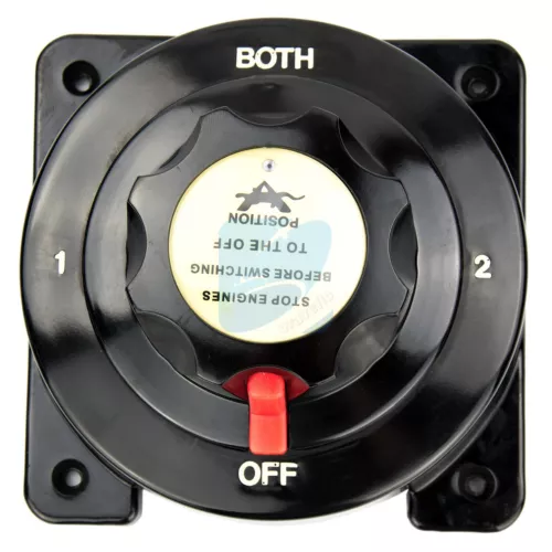 Heavy Duty Marine Dual Battery Switch Isolator Selector Both 1 2 Off for Boat RV - Picture 4 of 9