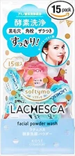 KOSE Softymo Lachesca facial Powder Wash 0.4gX15 pieces