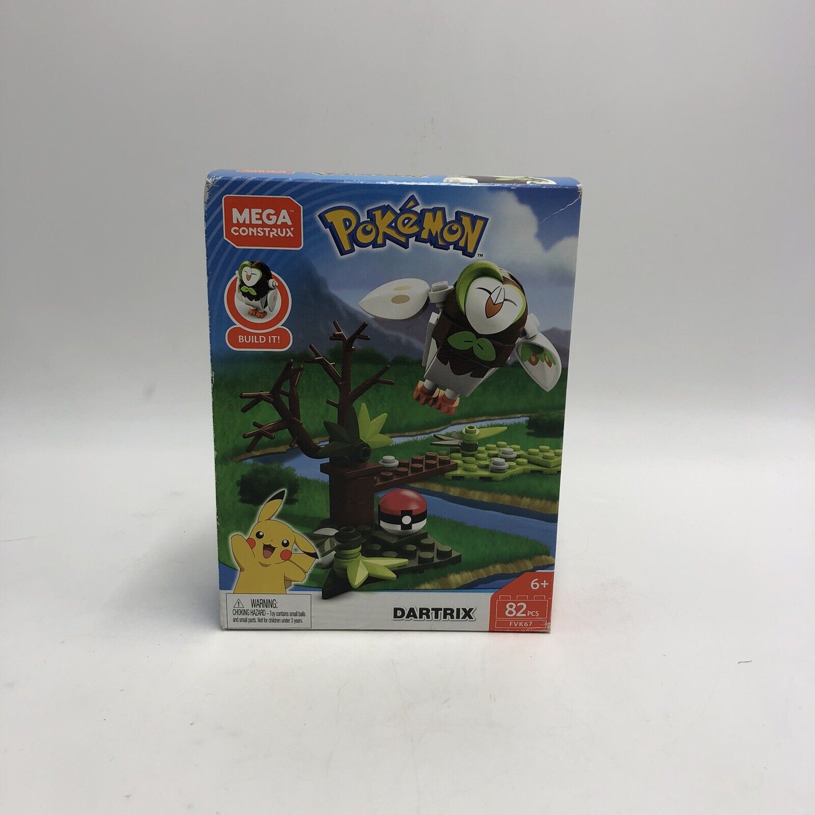 MEGA Pokemon Motion PIKACHU Mechanized Building Set 1092 Piece Mattel 2021