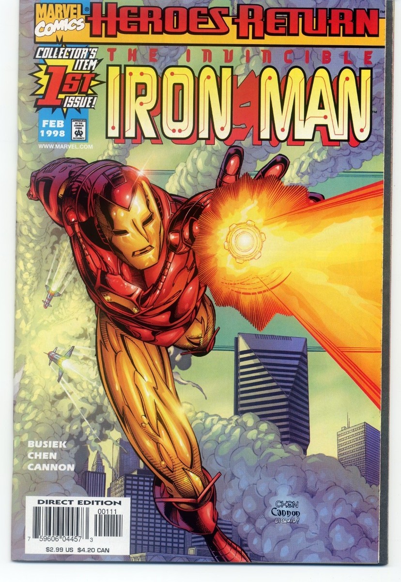 IRON MAN (1998) Vol 3 #1 Marvel Comics VF/NM | eBay