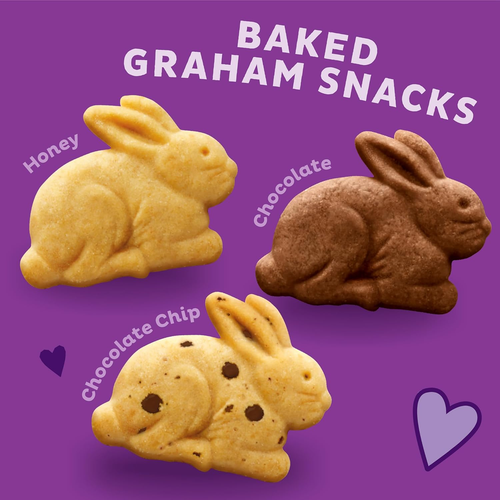 Annie'S Organic Friends Bunny Grahams, Chocolate Chip, Chocolate, and Honey Bake - Picture 2 of 12
