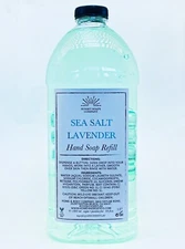 Home Body Co SEA SALT LAVENDER Liquid Hand Soap Wash 64 oz REFILL
