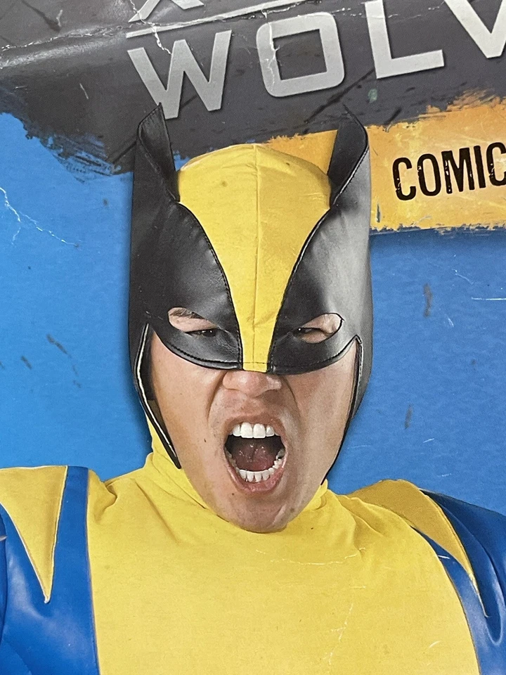 FATO ADULTO QUALIDADE ALUGUEL WOLVERINE EXTRA GRANDE (42-46) DISFARCE NOVO - Imagem 2 de 4