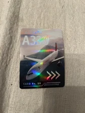 DELTA AIR LINES  A330-300 PILOT TRADING CARD #59 new
