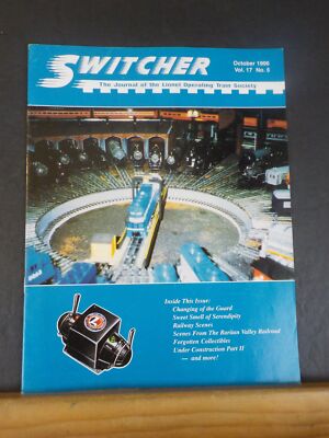 Switcher L.O.T.S. Vol 17 #5 October 1996 Railway Scenes Scenes from the Raritan