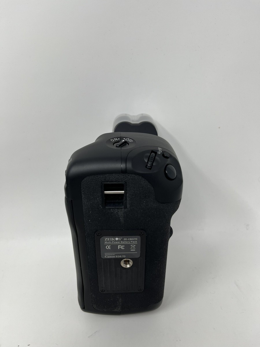 CANON EOS 7D BATTERY PACK (Zeikos for Canon) BRAND NEW FREE