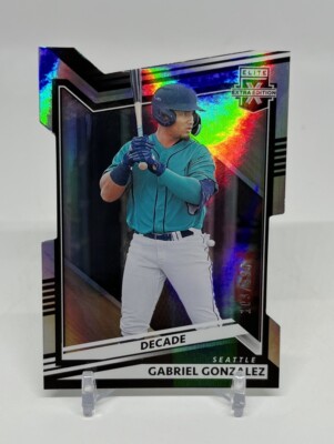 2022 Panini Elite Extra Edition Gabriel Gonzalez #168 Decade Die Cut /999