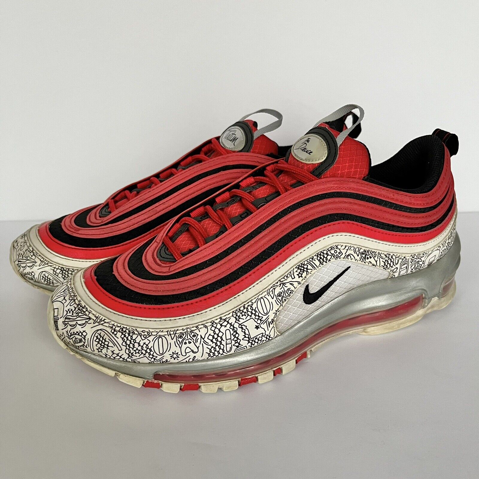 Jayson Tatum X Air Max 97 'Saint Louis Roots' - Nike - CJ9780 600 -  university red/black-white