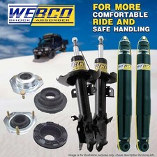 Front + Rear Shock Absorber Strut Mount Bearing Kit for Ford Fiesta WT WZ 10-19