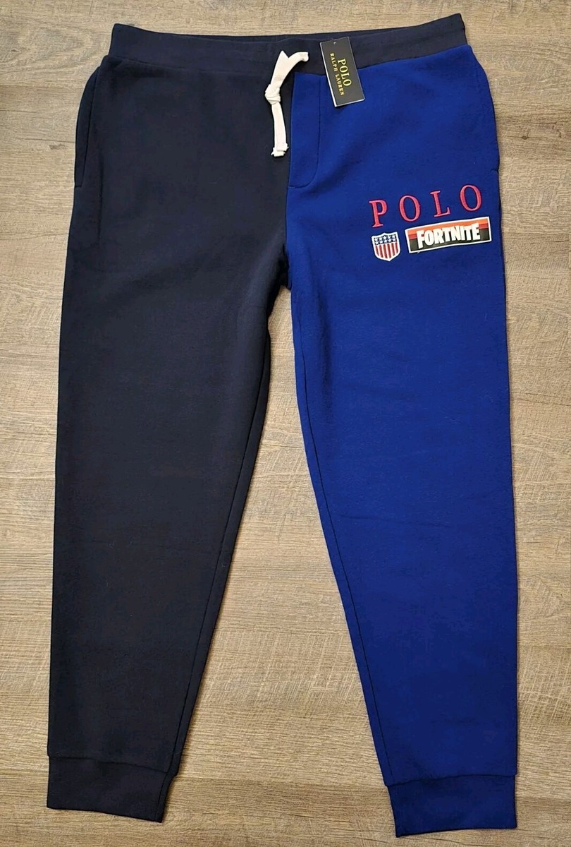 NWT Polo Ralph Lauren Fortnite Stadium fleece joggers sweat pants 