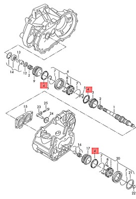 Smooth Shift Fix: JP Group Manual Trans Synchronizer Ring 014311295D – VW Audi SEAT SKODA