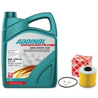 MotoröL Set 10W-40 Addinol 5 Liter + ÖLfilter 26803 FüR BMW 3Er 318Is E30 E36