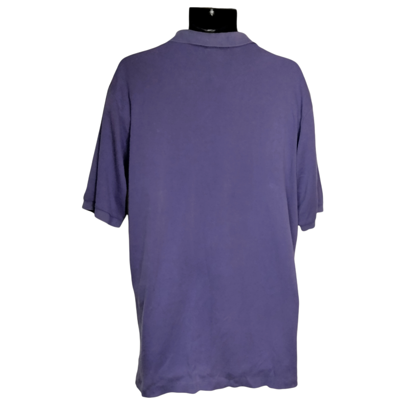 Polo vintage by Ralph Lauren uomo golf camicia pony logo viola scuro taglia L