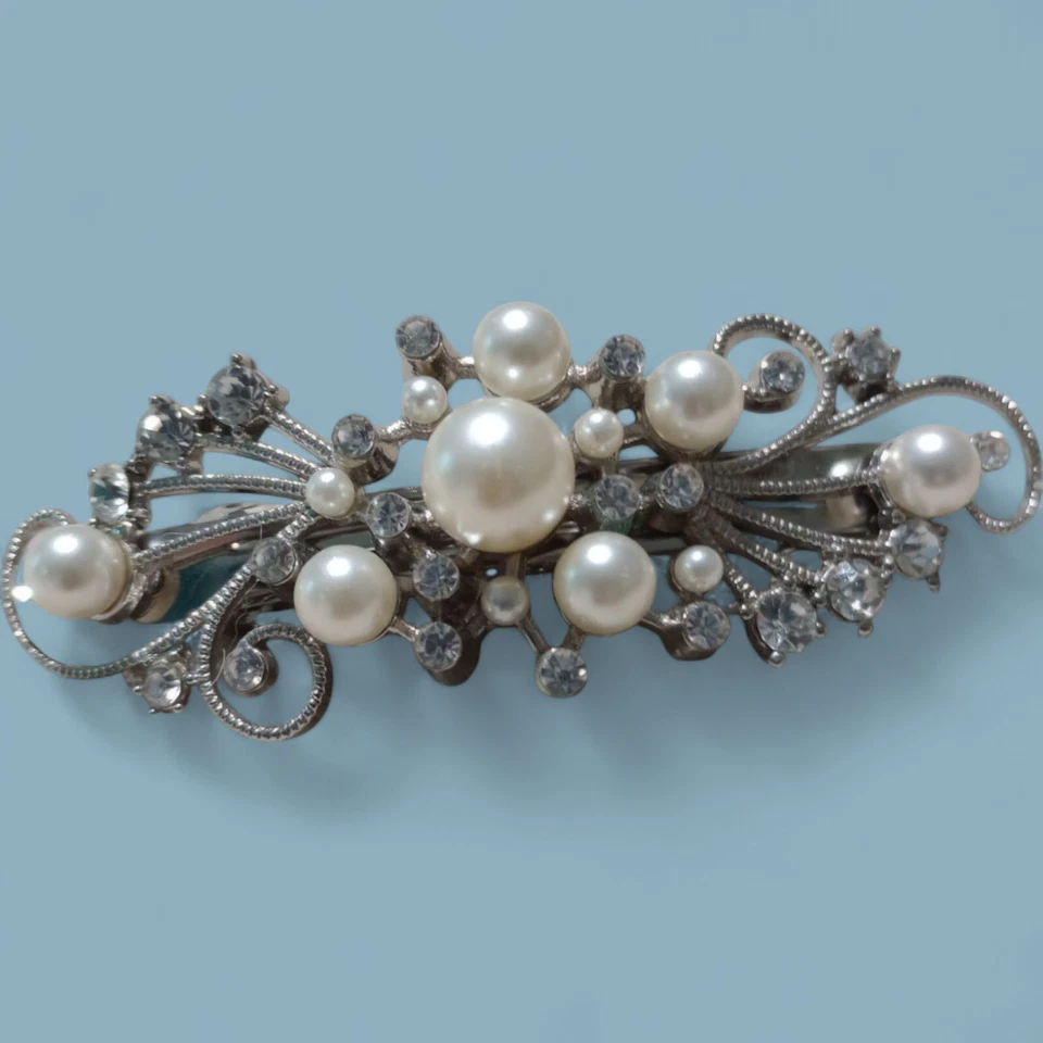 Lote de pasadores de pelo de boda Scunci con cuentas Foto 2 de 4